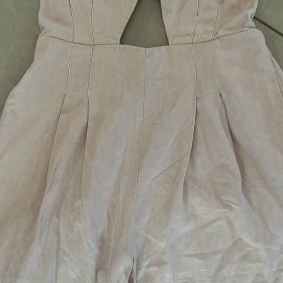 Free people Cream Jumpsuit - Picture 3 of 6